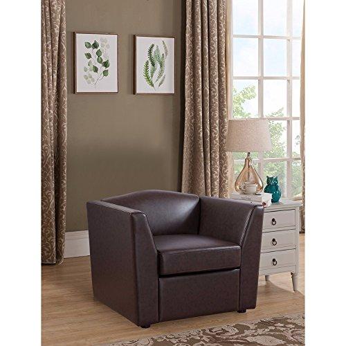 Algopix Similar Product 10 - Benzara Plush PU Leather Subjacent