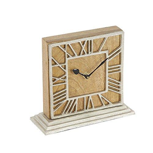 Algopix Similar Product 10 - Benzara New Traditional Wood Aluminum