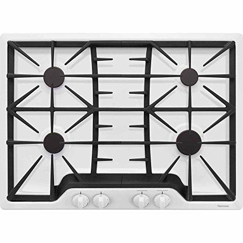 Algopix Similar Product 1 - Kenmore 32532 30 Gas Cooktop in White