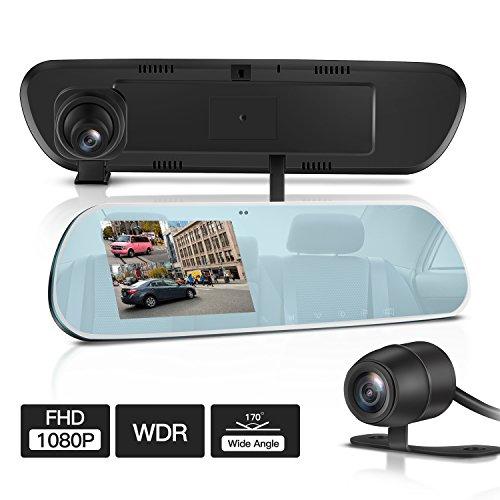 Algopix Similar Product 15 - TryAce T9P Dual Dash CamFHD 1080P