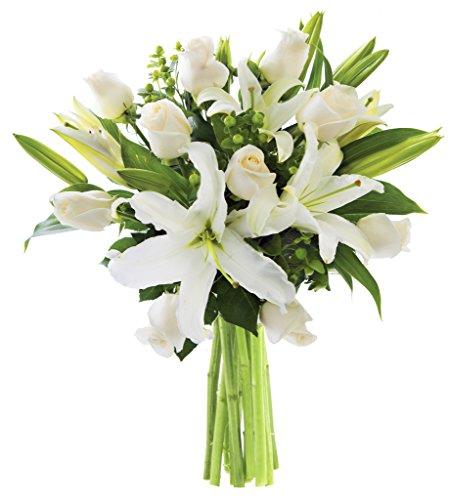 Algopix Similar Product 17 - KaBloom Sweet Serenity Roses  Lilies