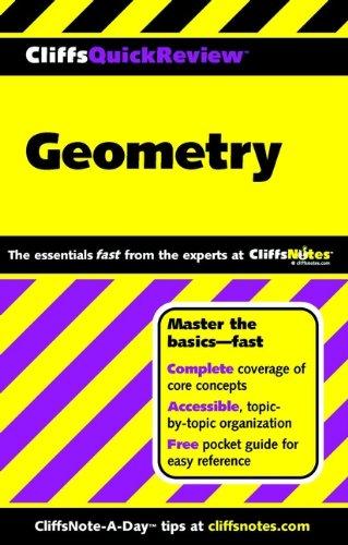 Algopix Similar Product 14 - CliffsQuickReview Geometry Cliffs