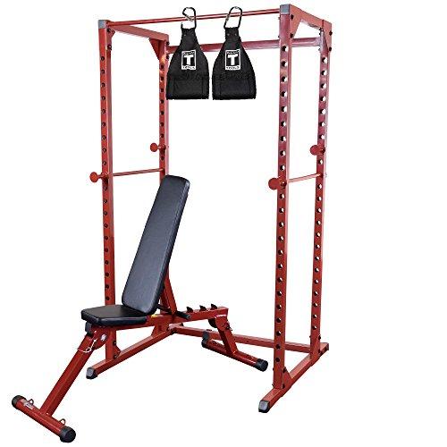 Algopix Similar Product 17 - Best Fitness Power Rack Package Red