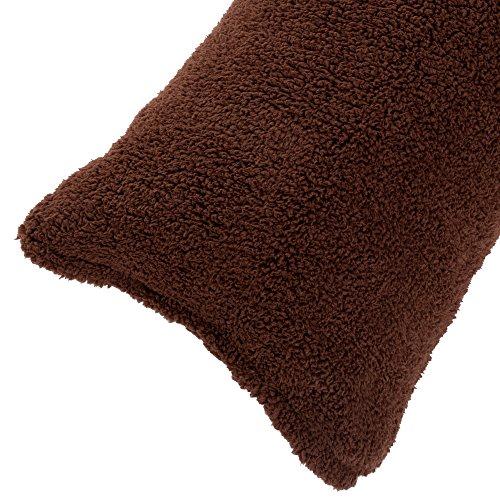 Algopix Similar Product 4 - Body Pillow Cover Sherpa with side