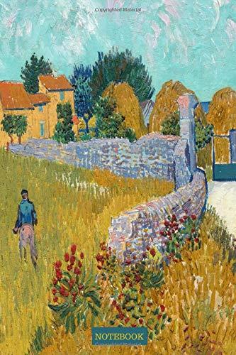 Algopix Similar Product 5 - Van Gogh Notebook Farmhouse in
