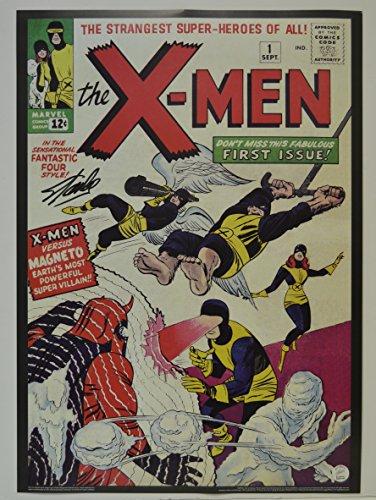 Algopix Similar Product 19 - Stan Lee signed XMEN 1 Comic Cover