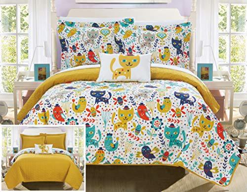 Algopix Similar Product 8 - Chic Home Orwell 4 Piece Reversible