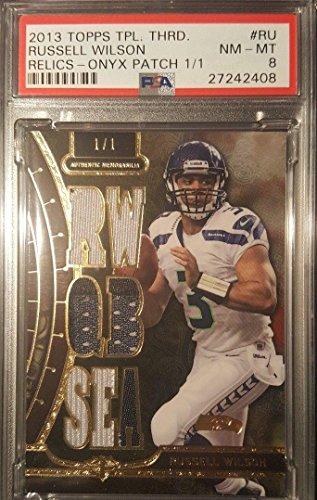 Algopix Similar Product 2 - 2013 Russel Wilson Topps Triple Threads
