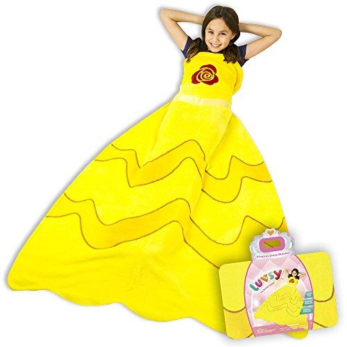 Algopix Similar Product 6 - Luvsy Princess Dress Blanket  Throw