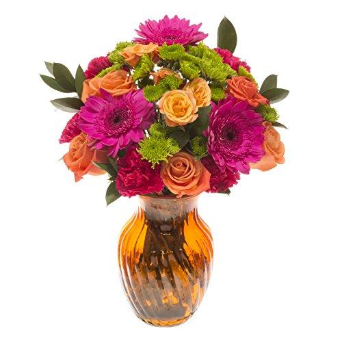Algopix Similar Product 9 - eFlowy Summer Colors Floral Vase