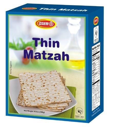 Algopix Similar Product 10 - Osem Thin Matzah Crackers Kosher for