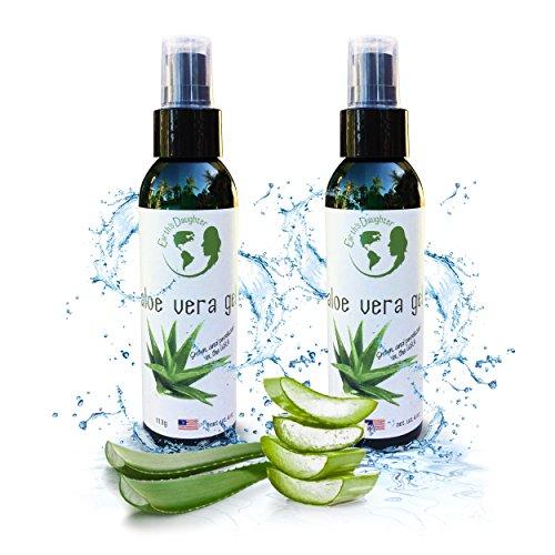Algopix Similar Product 6 - Organic Aloe Vera Gel  2 Pack Two 4