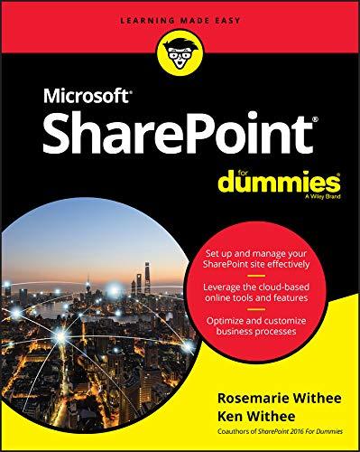 Algopix Similar Product 1 - SharePoint 2019 For Dummies For