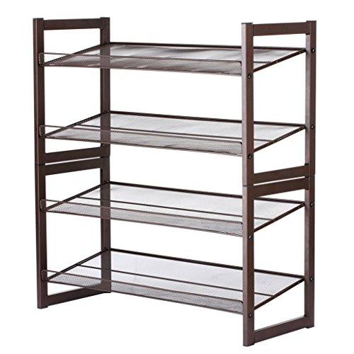 Algopix Similar Product 2 - Rackaphile 4Tier Metal Mesh Utility