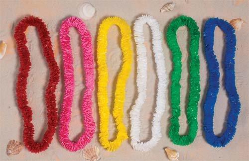Algopix Similar Product 20 - Poly Leis Assorted Dozen Tropical Luau