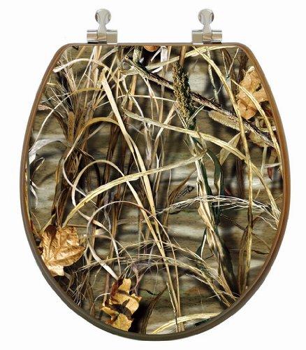 Algopix Similar Product 5 - RealTree Camouflage Round Toilet Seat