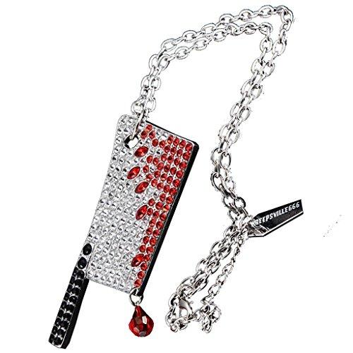 Algopix Similar Product 12 - Kreepsville 666 Diamonte Bloody Cleaver