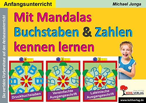 Algopix Similar Product 1 - Mit Mandalas Buchstaben und Zahlen