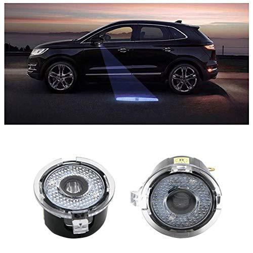 Algopix Similar Product 4 - KurlT 2pcs Car LED Under Mirror Logo