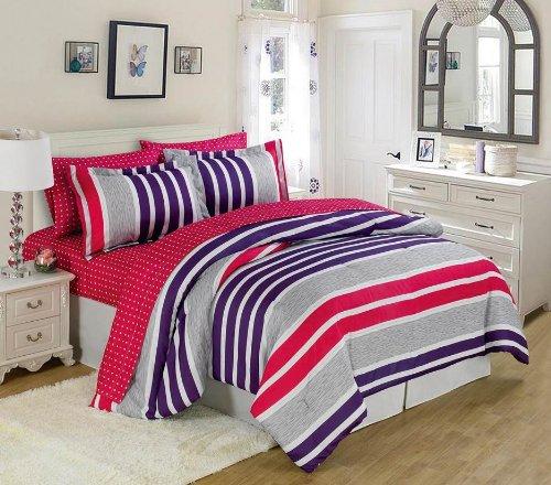 Algopix Similar Product 6 - US Polo Assn 5Piece Bright Stripe