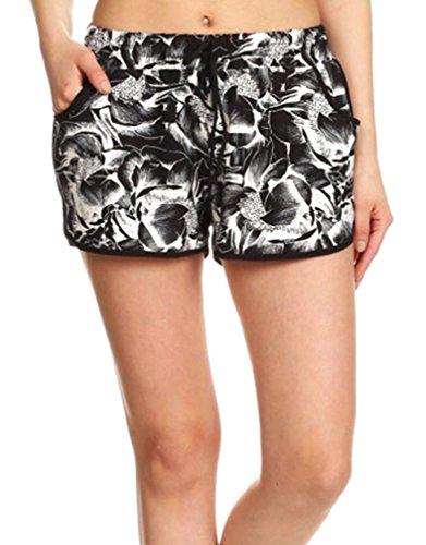 Algopix Similar Product 8 - Womens Shorts with Drawstring Waist