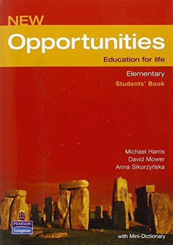 Algopix Similar Product 19 - New Opportunities Elementary Students