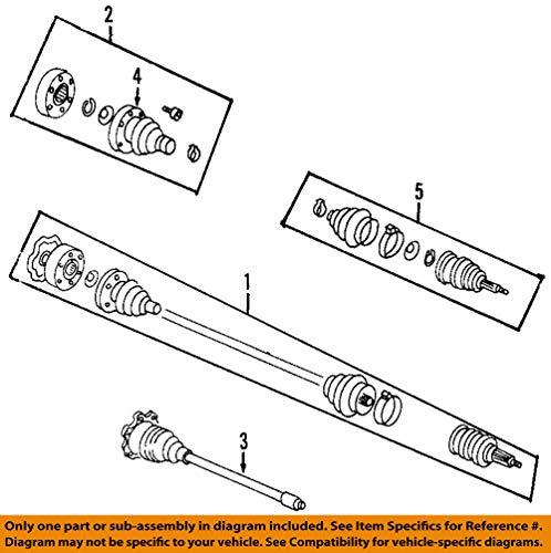 Algopix Similar Product 20 - Volkswagen 1J0 407 272 NJ, CV Axle Shaft