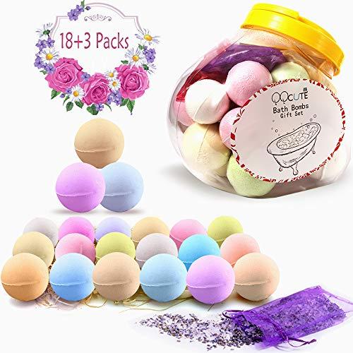 Algopix Similar Product 13 - QQcute Bath Bombs Gift Set 18 Family