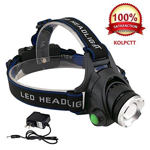 Algopix Similar Product 12 - KOLPCTT Rechargeable Headlamp LED 3