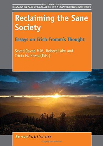 Algopix Similar Product 17 - Reclaiming the Sane Society Essays on