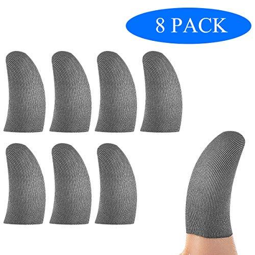 Algopix Similar Product 13 - Finger Sleeves for Gaming 8 Pack