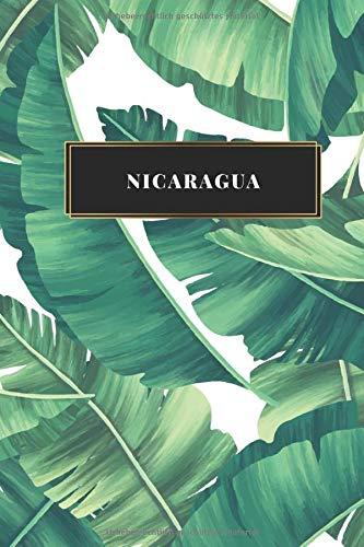Algopix Similar Product 7 - Nicaragua Ruled Travel Diary Notebook
