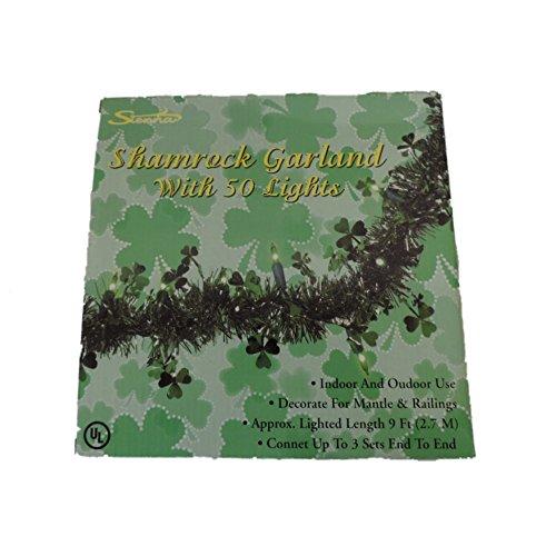 Algopix Similar Product 4 - Shamrck Tinsl Garlnd50lt