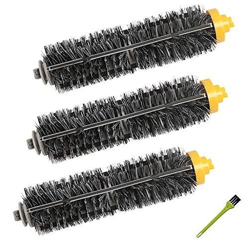 Algopix Similar Product 13 - VACFIT 3 x Bristle Brush for iRobot
