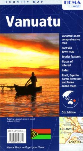 Algopix Similar Product 8 - Vanuatu Country Map by Hema