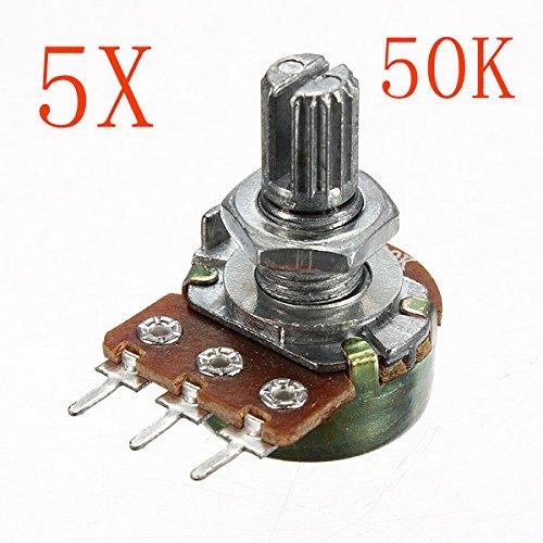 Algopix Similar Product 12 - BephaMart 5Pcs 200V 02W 50K Ohm