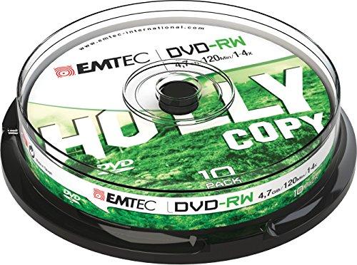 Algopix Similar Product 10 - Emtec disc DVDRW  cakebox 10  47GB