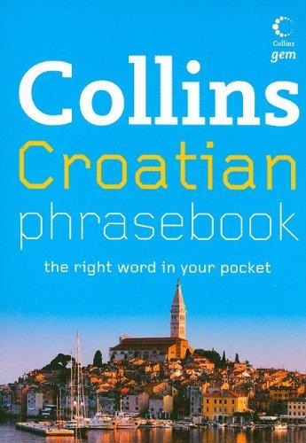 Algopix Similar Product 6 - Croatian Phrasebook (Collins Gem)