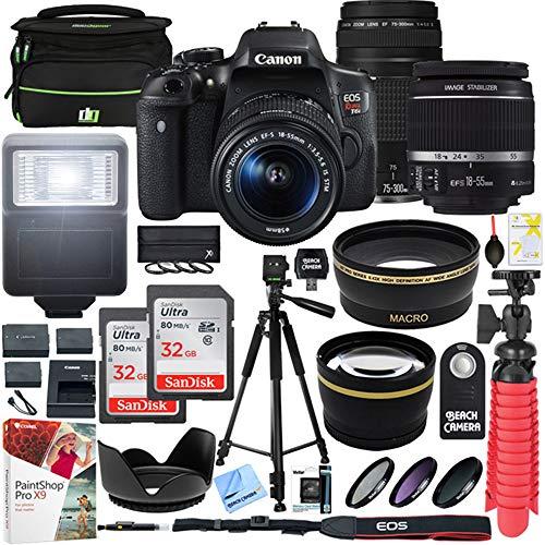 Algopix Similar Product 15 - Canon EOS Rebel T6i Digital SLR Camera