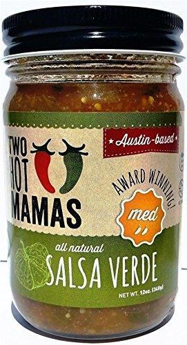 Algopix Similar Product 16 - Two Hot Mamas Salsa Verde  Medium  12