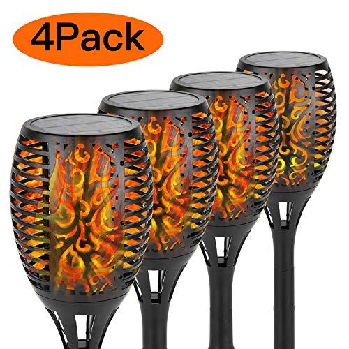 Algopix Similar Product 19 - Solar Torch Light with Flickering Flame