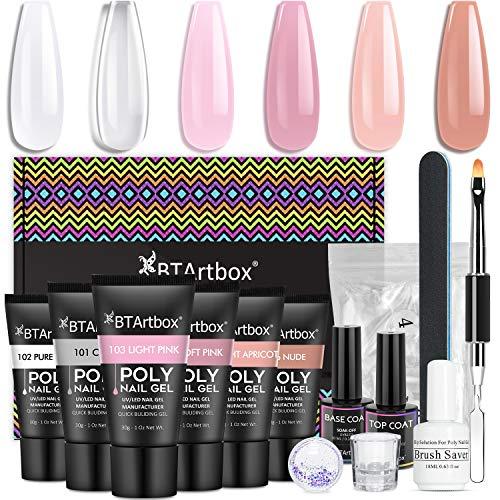 Algopix Similar Product 11 - Poly Nail Gel Kit  Nail Extension Gel