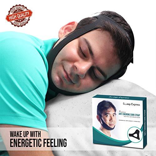 Algopix Similar Product 10 - Anti Snoring Chin Strap  Premium