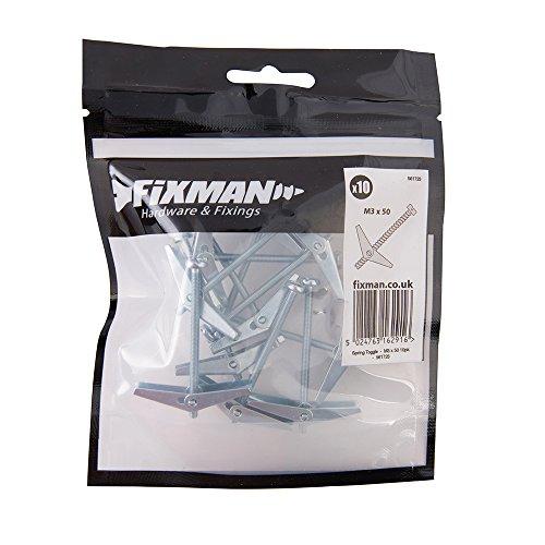 Algopix Similar Product 2 - Fixman 561723 Spring Toggle Fixings M3