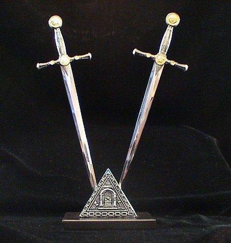 Algopix Similar Product 1 - Knights Templar Masonic Letter Opener