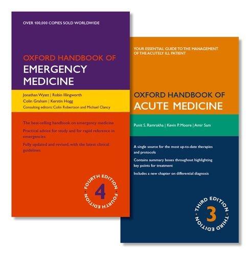 Algopix Similar Product 16 - PACK OF OXFORD HANDBOOK OF EMERGENCY