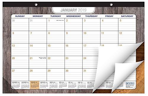 Algopix Similar Product 2 - Desk Calendar 20182019 11x17 