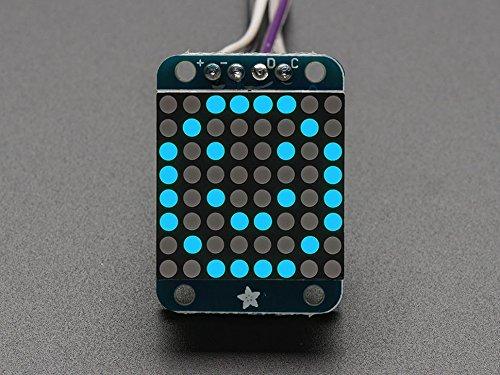 Algopix Similar Product 12 - Adafruit Mini 8x8 LED Matrix wI2C