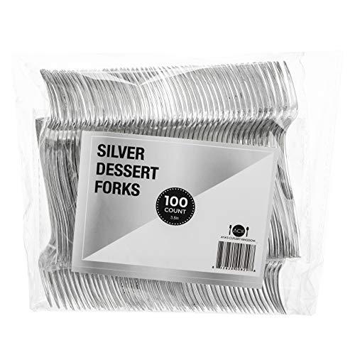 Algopix Similar Product 5 - Disposable Mini Cutlery  100 Pack  by