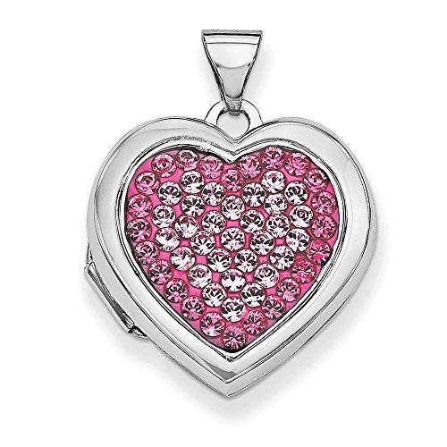 Algopix Similar Product 15 - Lockets Sterling Silver 18mm Heart